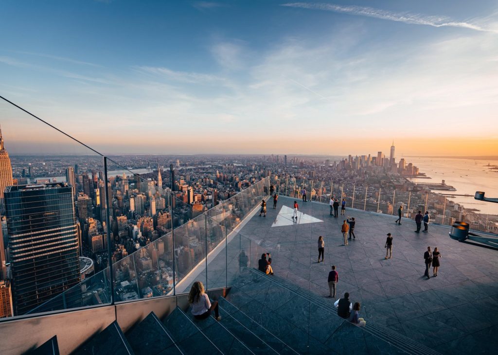 Expérience unique au Edge Observation Deck de New York